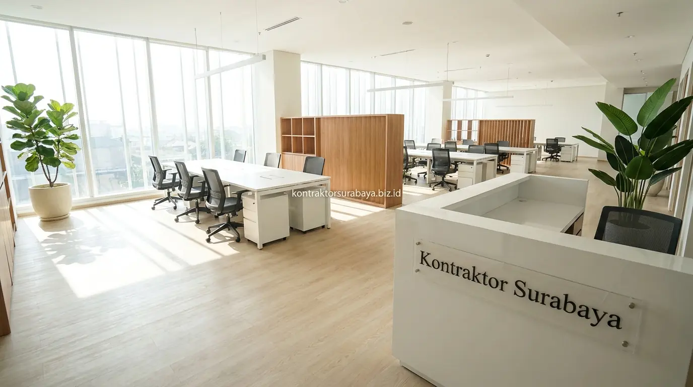 desain interior kantor minimalis surabaya
