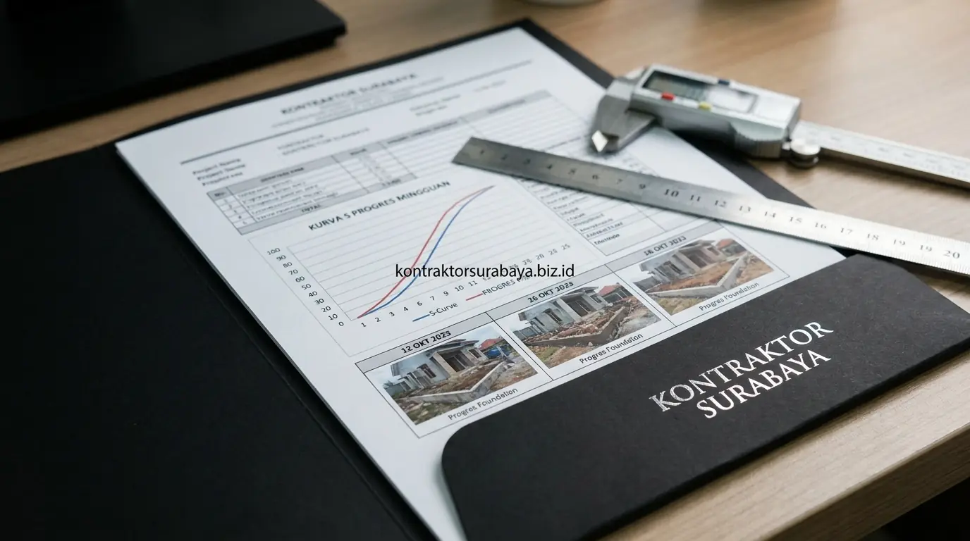 Laporan foto dan kurva S sebagai alat pemantauan progres proyek