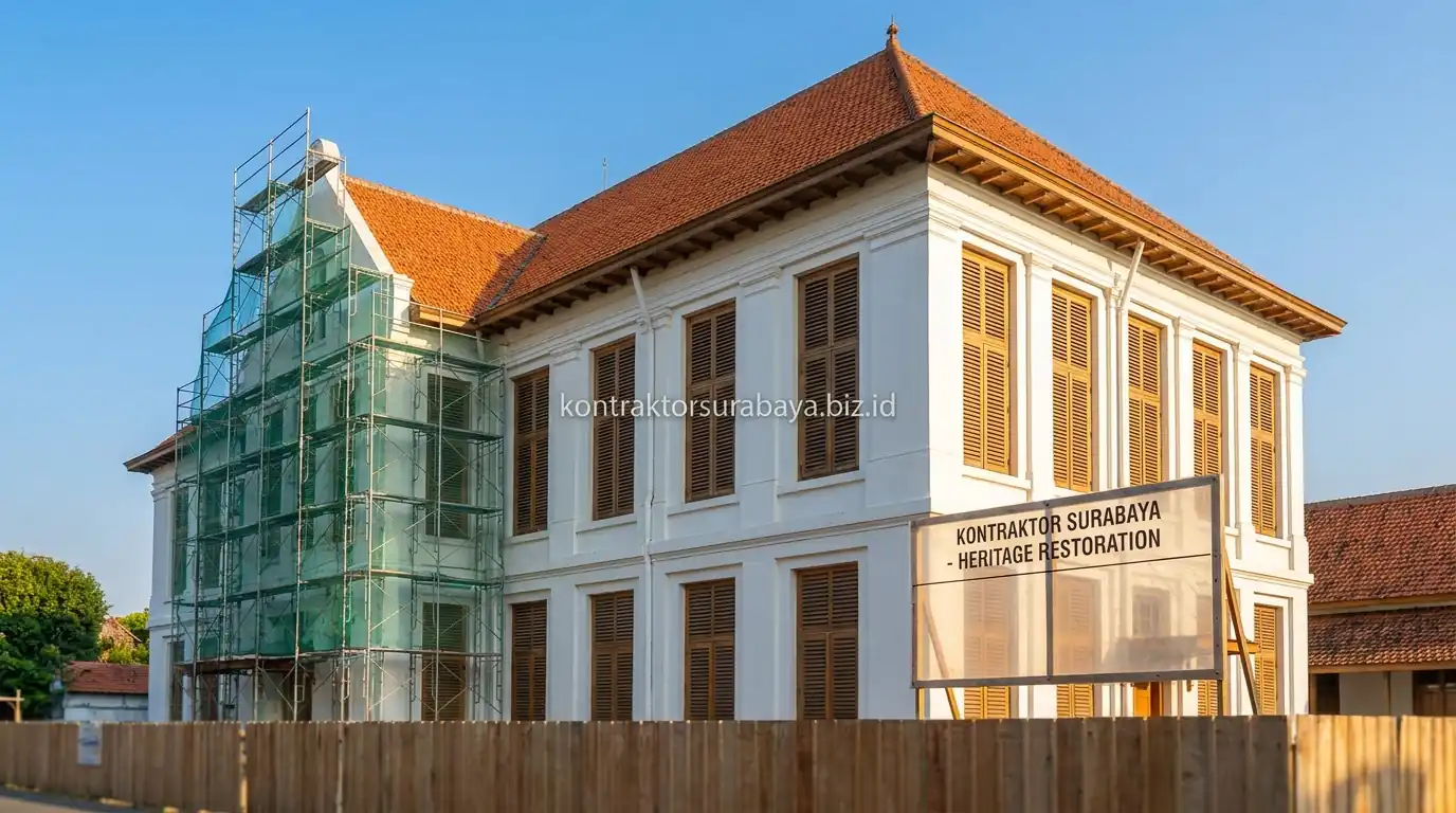Renovasi bangunan kolonial cagar budaya di Surabaya tanpa merusak nilai sejarah