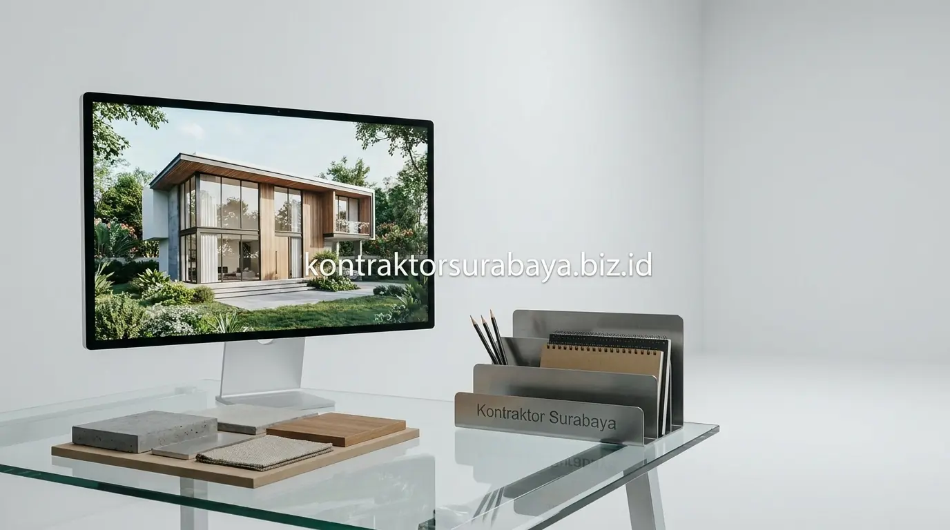 Visualisasi 3D presisi dari hasil desain jasa arsitek